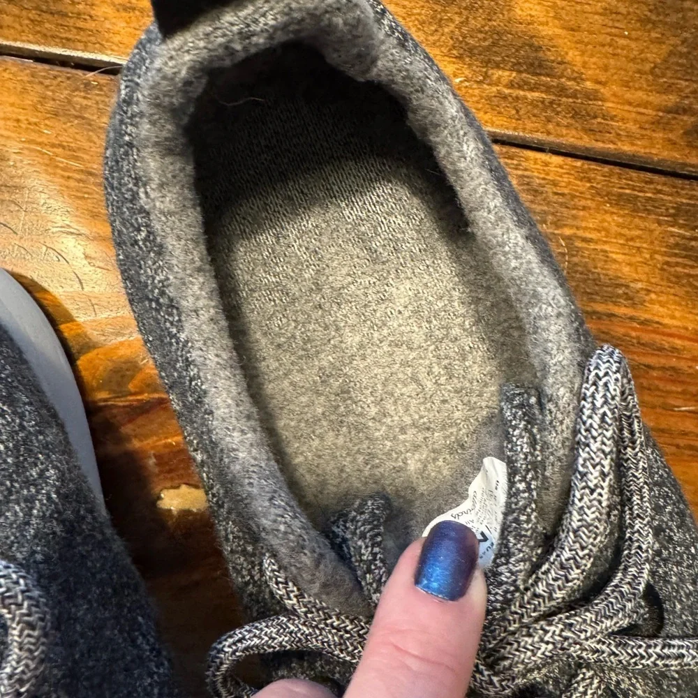 Allbirds Mens Wool Runners Natural Grey Size 12